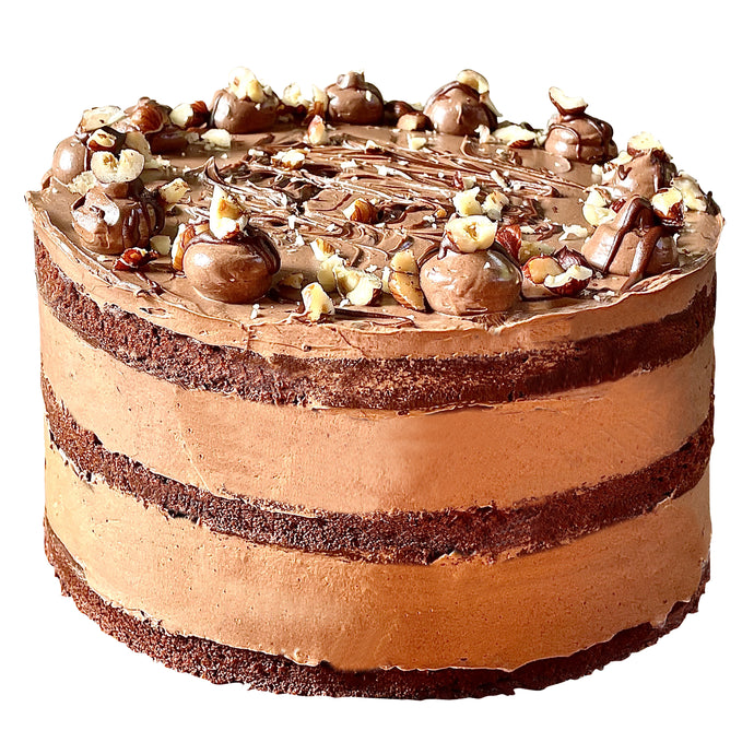 CHOCOLATE HAZELNUT CAKE
